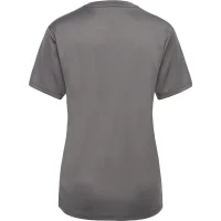 hummel Hmlessential Trikot S/S Damen - steel gray