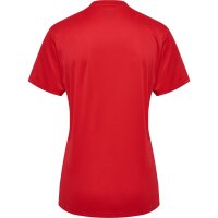 hummel Hmlessential Trikot S/S Damen - true red