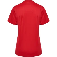hummel Hmlessential Trikot S/S Damen - true red