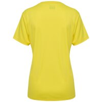 hummel Hmlessential Trikot S/S Damen - blazing yellow