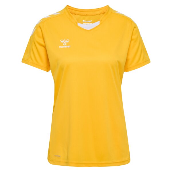 hummel hmlCore XK Poly Trikot kurzarm Damen - sports yellow