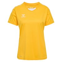 hummel hmlCore XK Poly Trikot kurzarm Damen - sports yellow