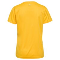 hummel hmlCore XK Poly Trikot kurzarm Damen - sports yellow