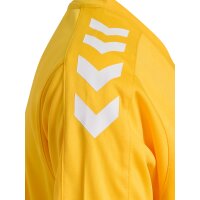 hummel hmlCore XK Poly Trikot kurzarm Damen - sports yellow