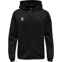 hummel Hmlcore Xk Poly Zip Hood Sweat - black/black