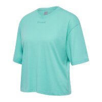 hummel Hmlmt Vanja Boxy Short T-Shirt Damen - pool blue