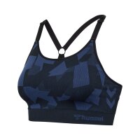 hummel Hmlcombine Seamless Padded Bra Damen - blue indigo...