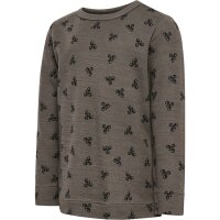 hummel Hmlvilmo T-Shirt Ls Kinder - major brown