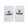hummel Hmlwristband Big 2-Pack - white/black
