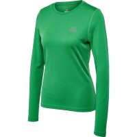 hummel Nwlmemphis T-Shirt L/S Damen - medium green