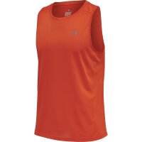 hummel Men Running Singlet Herren - spicy orange