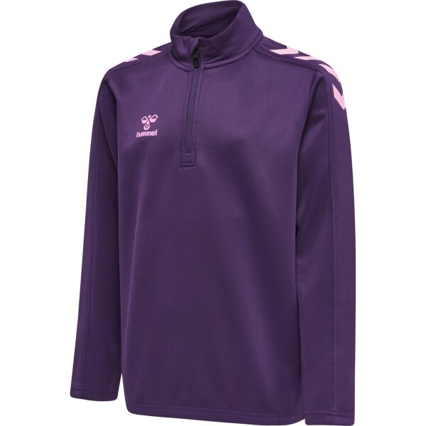 hummel Hmlcore Xk Half Zip Poly Sweat Kinder - acai - 152