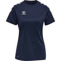hummel Hmlcore Xk Core Poly Tee S/S Damen - marine - M