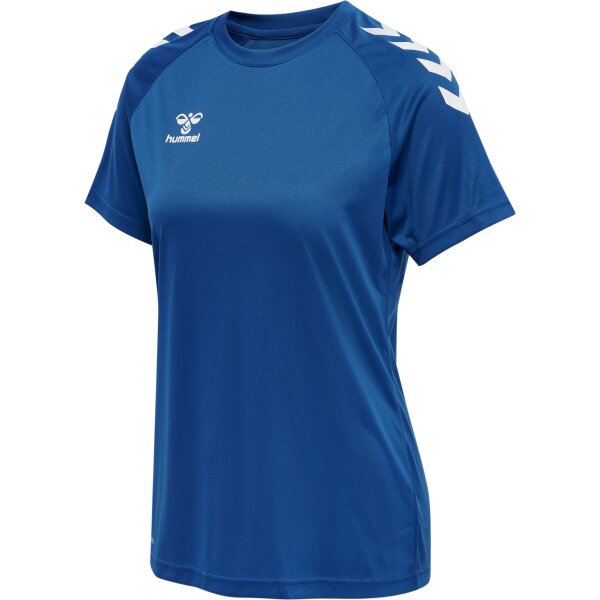 hummel Hmlcore Xk Core Poly Tee S/S Damen - true blue - 2XL