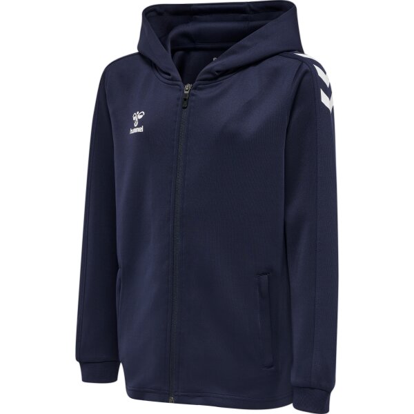 hummel Hmlcore Xk Poly Zip Hood Sweat Kinder - marine - 128