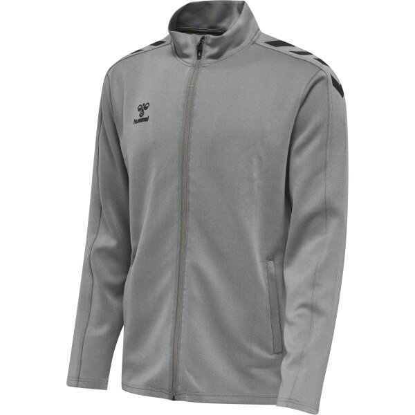 hummel Hmlcore Xk Poly Zip Sweat - grey melange - M