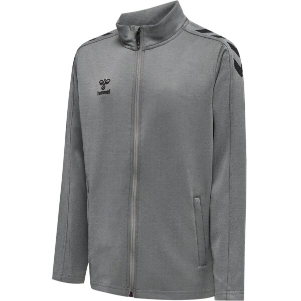 hummel Hmlcore Xk Poly Zip Sweat Kinder - grey melange - 128