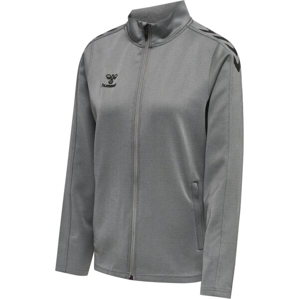 hummel Hmlcore Xk Poly Zip Sweat Damen - grey melange - S