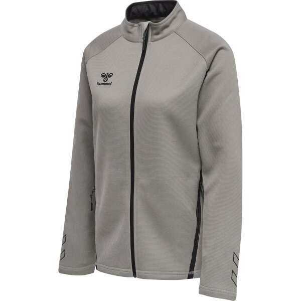 hummel Hmlcima Xk Zip Trainingsjacke Damen - grey melange - XS