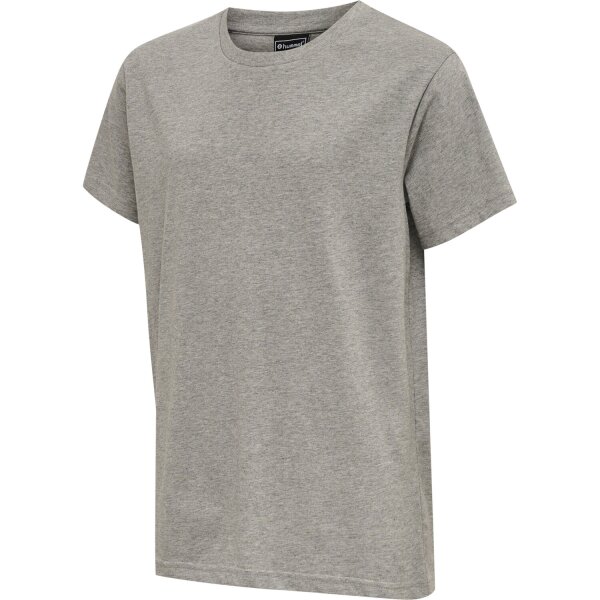 hummel Hmlred Basic T-Shirt S/S Kinder - grey melange - 116