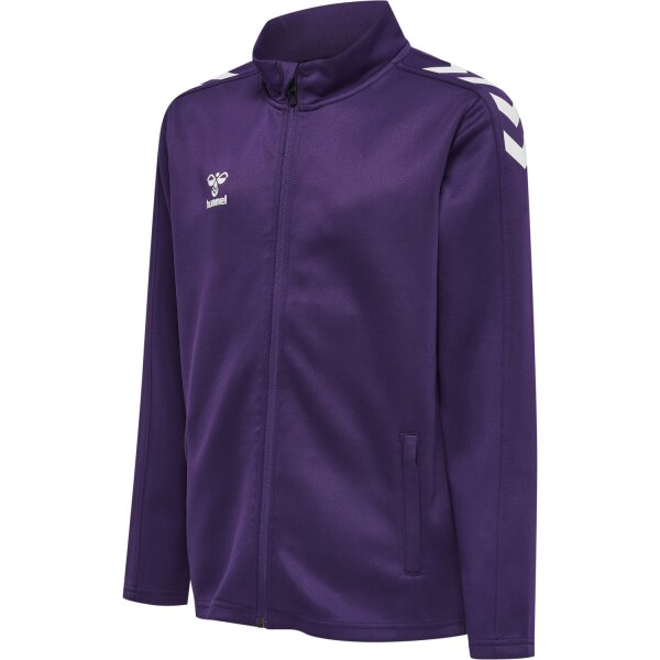 hummel Hmlcore Xk Poly Zip Sweat Kinder - acai/white - 176