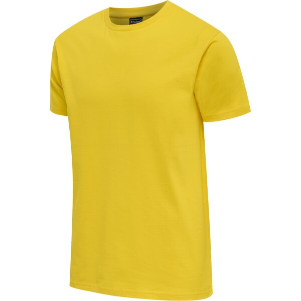hummel Hmlred Basic T-Shirt S/S Herren - empire yellow - 2XL