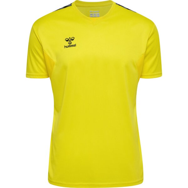 hummel Hmlauthentic Pl Trikot S/S Herren - blazing yellow - M