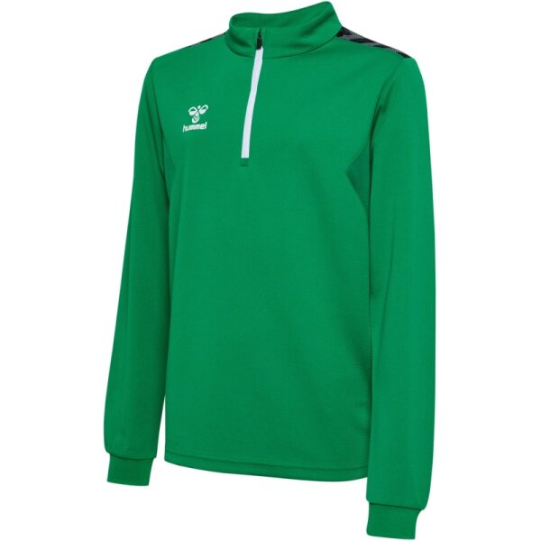 hummel Hmlauthentic Half Zip Sweat Kinder - jelly bean - 128