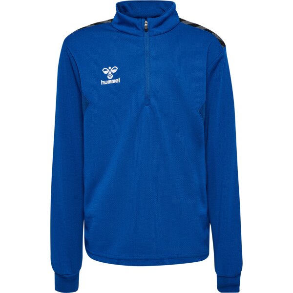 hummel Hmlauthentic Half Zip Sweat Kinder - true blue - 152