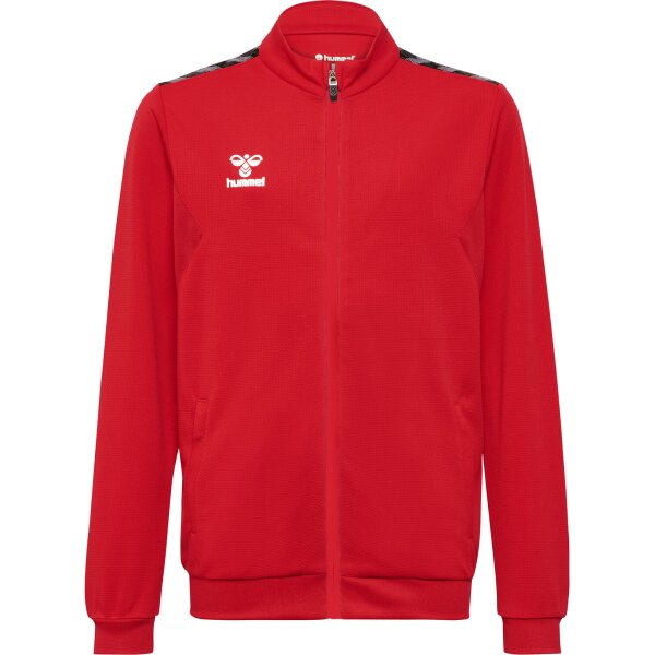 hummel Hmlauthentic Pl Zip Trainingsjacke Kinder - true red - 164