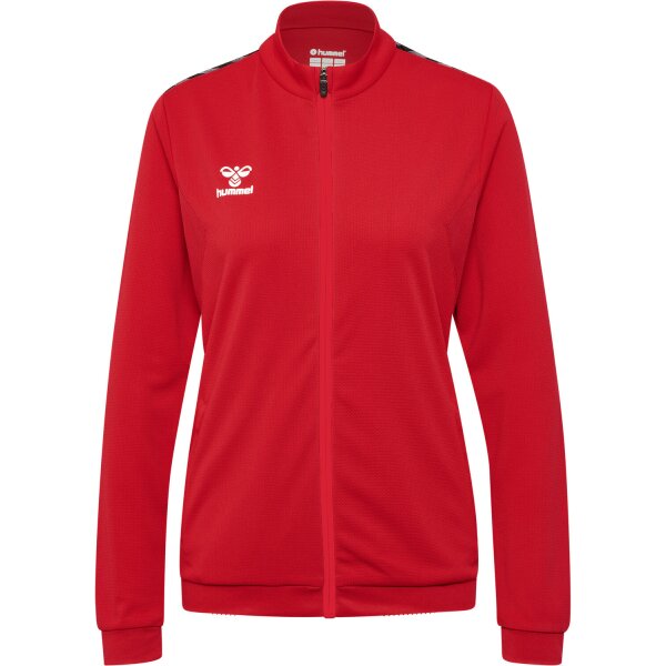 hummel Hmlauthentic Pl Zip Trainingsjacke Damen - true red - XS