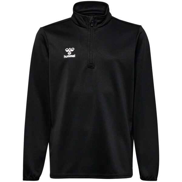 hummel Hmlessential Half-Zip Kinder - black - 140