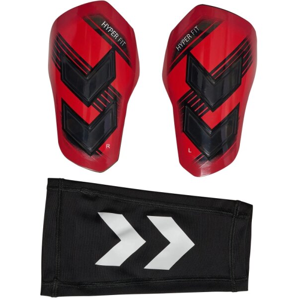 hummel Hmlshin Guards Hyper Fit - poppy red/transparent - XS