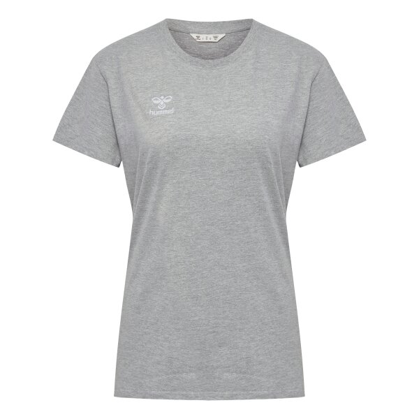 hummel Hmlgo 2.0 T-Shirt S/S Damen - grey melange - XS