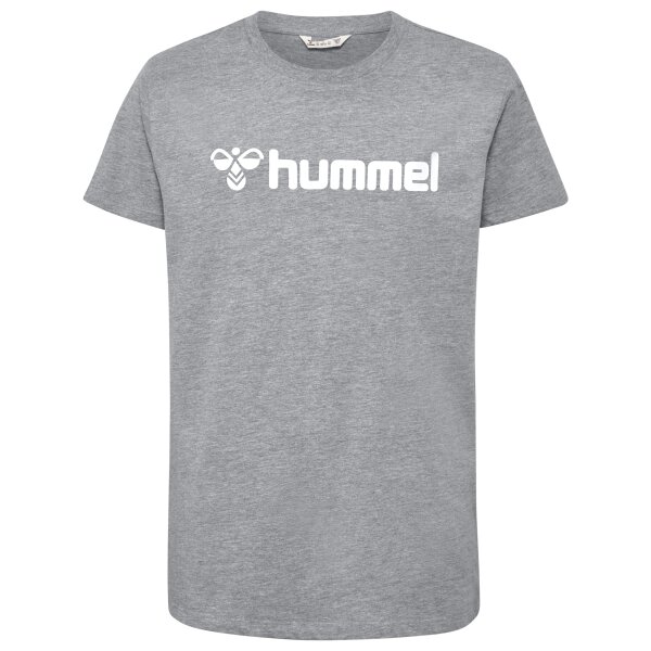 hummel Hmlgo 2.0 Logo T-Shirt S/S Kinder - grey melange - 116