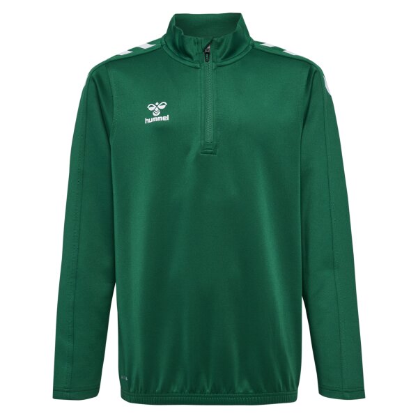 hummel Hmlcore Xk Half Zip Poly Sweat Kinder - evergreen - 164