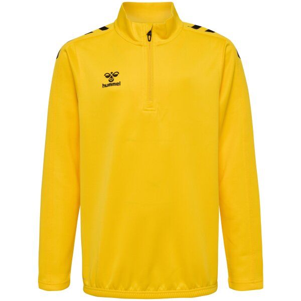 hummel Hmlcore Xk Half Zip Poly Sweat Kinder - sports yellow - 16