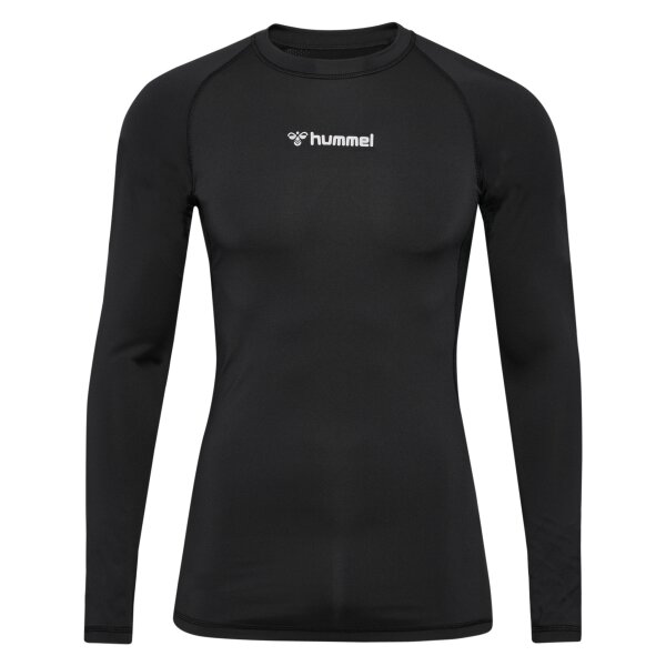 hummel Hmlbl Performance Tee L/S Herren - black - 2XL