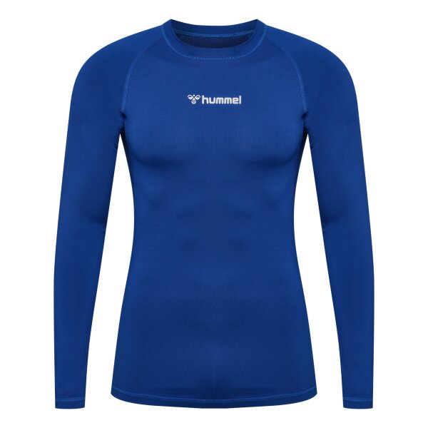 hummel Hmlbl Performance Tee L/S Herren - true blue - 2XL