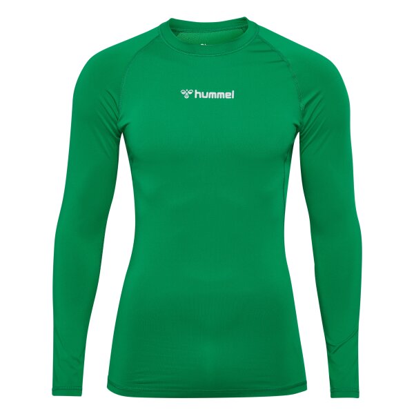 hummel Hmlbl Performance Tee L/S Herren - jelly bean - L