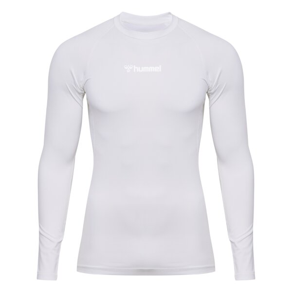 hummel Hmlbl Performance Tee L/S Herren - white - XL
