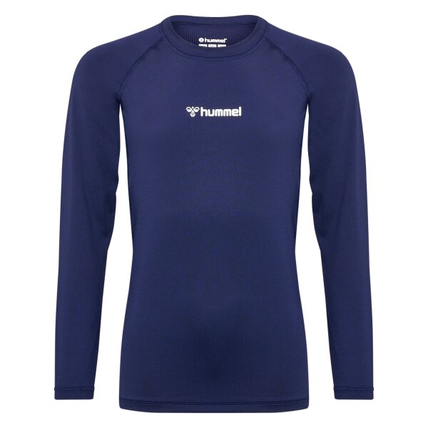 hummel Hmlbl Performance Tee L/S Kinder - marine - 152