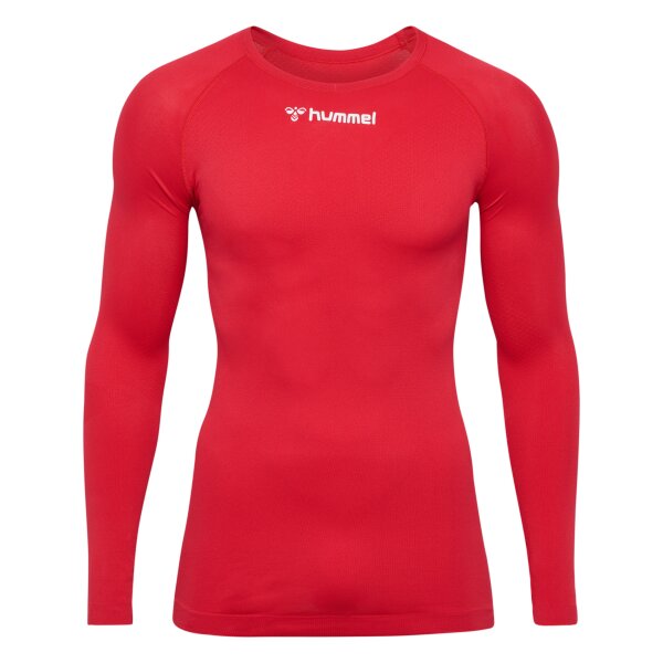hummel Hmlbl Comfort 2.0 Tee L/S Herren - true red - XS