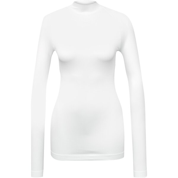 hummel Hmlbl Comfort 2.0 Mockneck Tee L/S Herren - white - XL