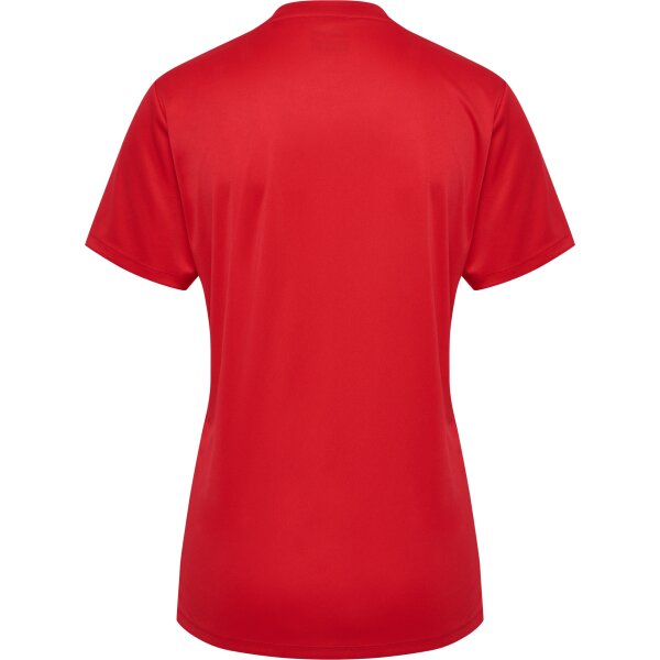 hummel Hmlessential Trikot S/S Damen - true red - S