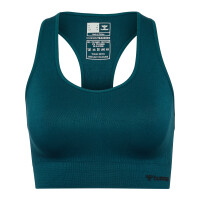 hummel Hmltif Seamless Sports Top Damen - dark sea - M