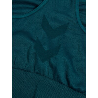 hummel Hmltif Seamless Sports Top Damen - dark sea - M