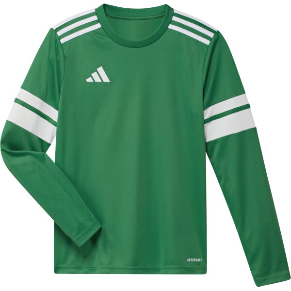adidas Squadra 25 Langarm Trikot Kinder - grün/weiß