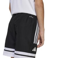 adidas Squadra 25 Downtime Shorts Kinder - schwarz/weiß