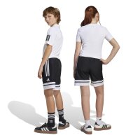 adidas Squadra 25 Downtime Shorts Kinder - schwarz/weiß